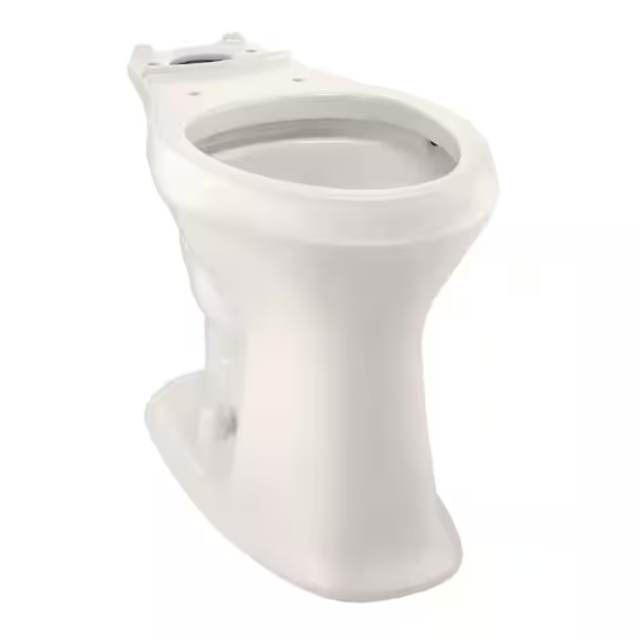 Super Clean Elongated Toilet Bowl only in Bone with 12 in. Rough-in